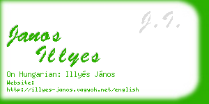 janos illyes business card