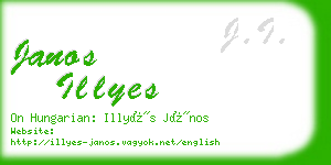 janos illyes business card